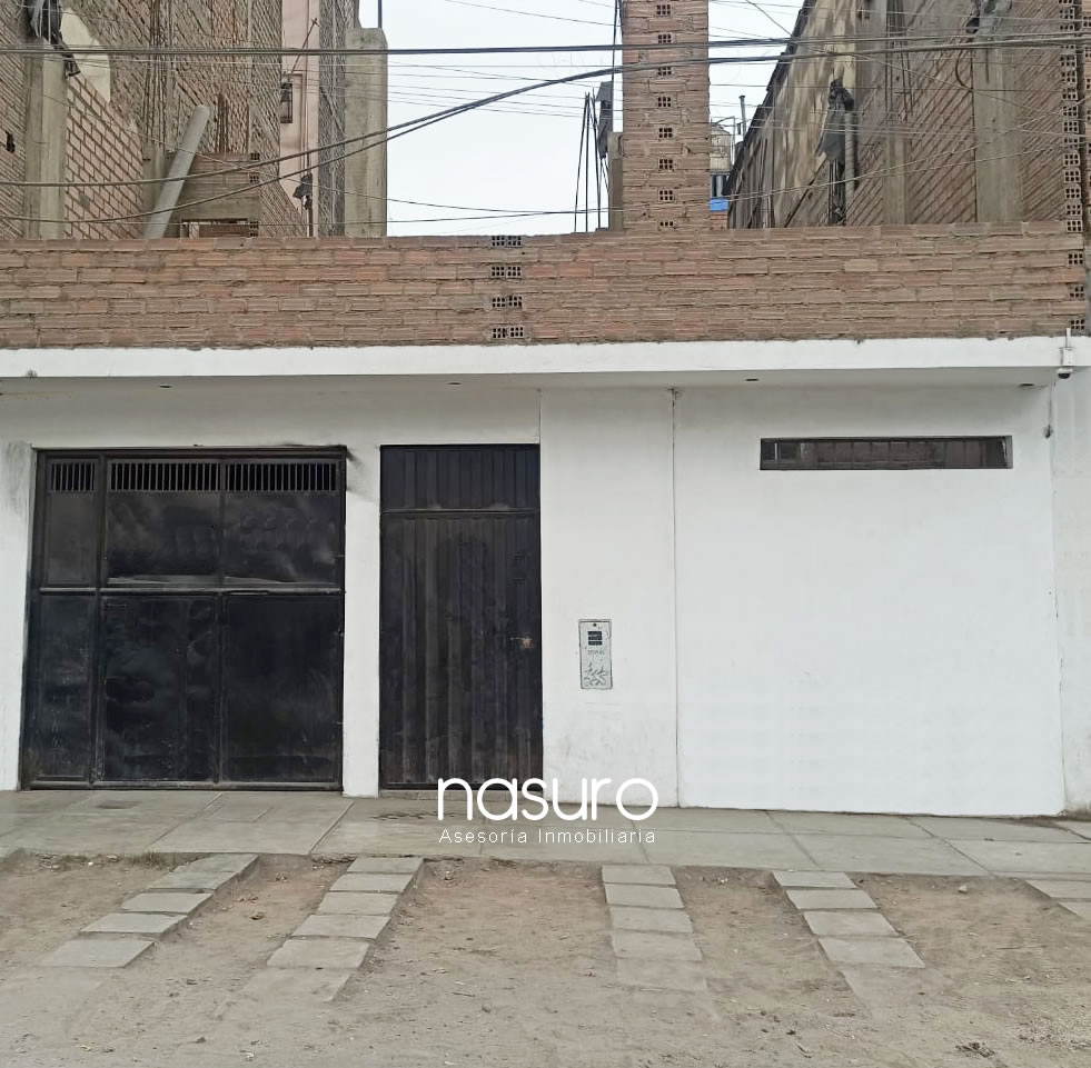 Se vende casa de un piso muy cerca de Gamarra