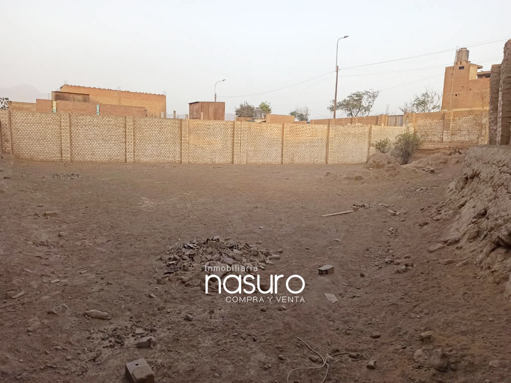 Se vende terreno cercado de 508 m2 en Huachipa