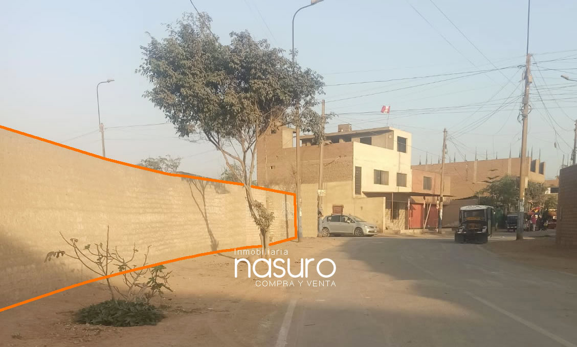 Se vende terreno cercado de 508 m2 en Huachipa
