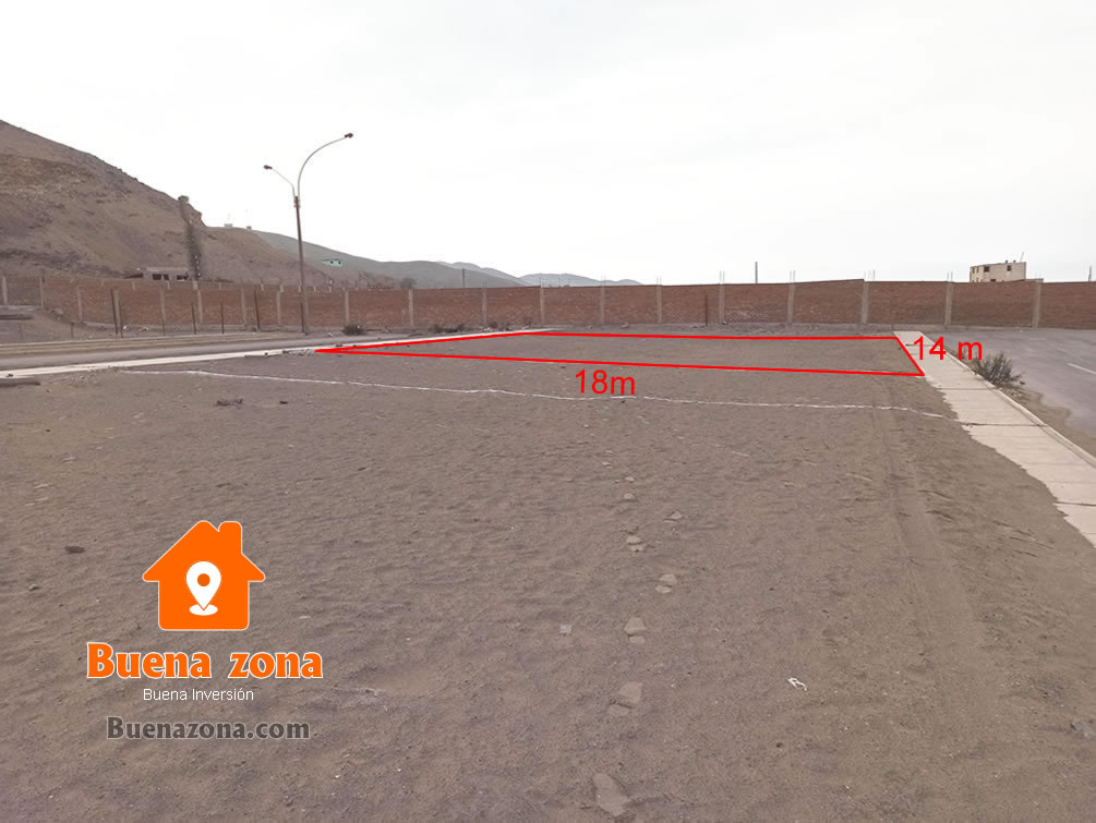 Venta de 2 lotes juntos en zona comercial distrito Santa Rosa