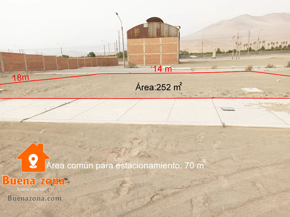 Venta de 2 lotes juntos en zona comercial distrito Santa Rosa