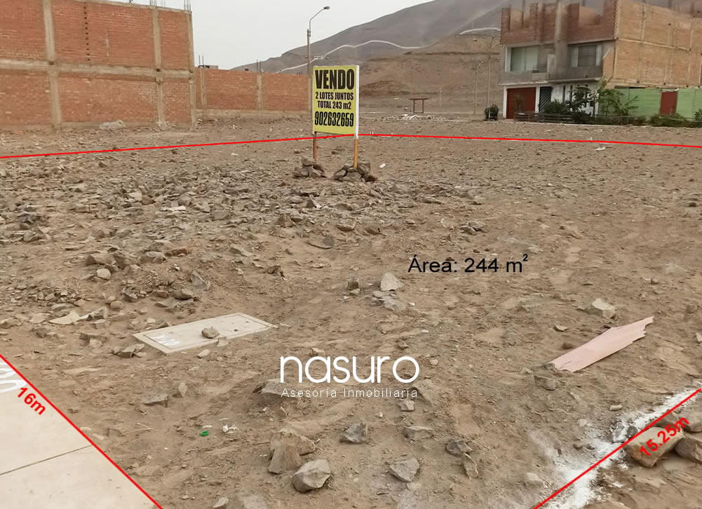 Se vende lotes residenciales en Santa Rosa